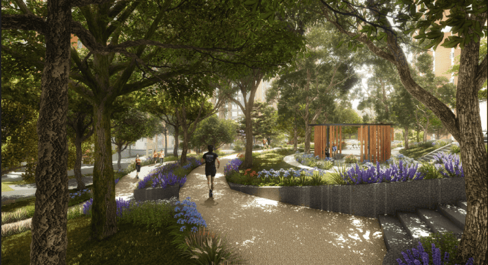 WADHWA WISE CITY Amenities - jogging track