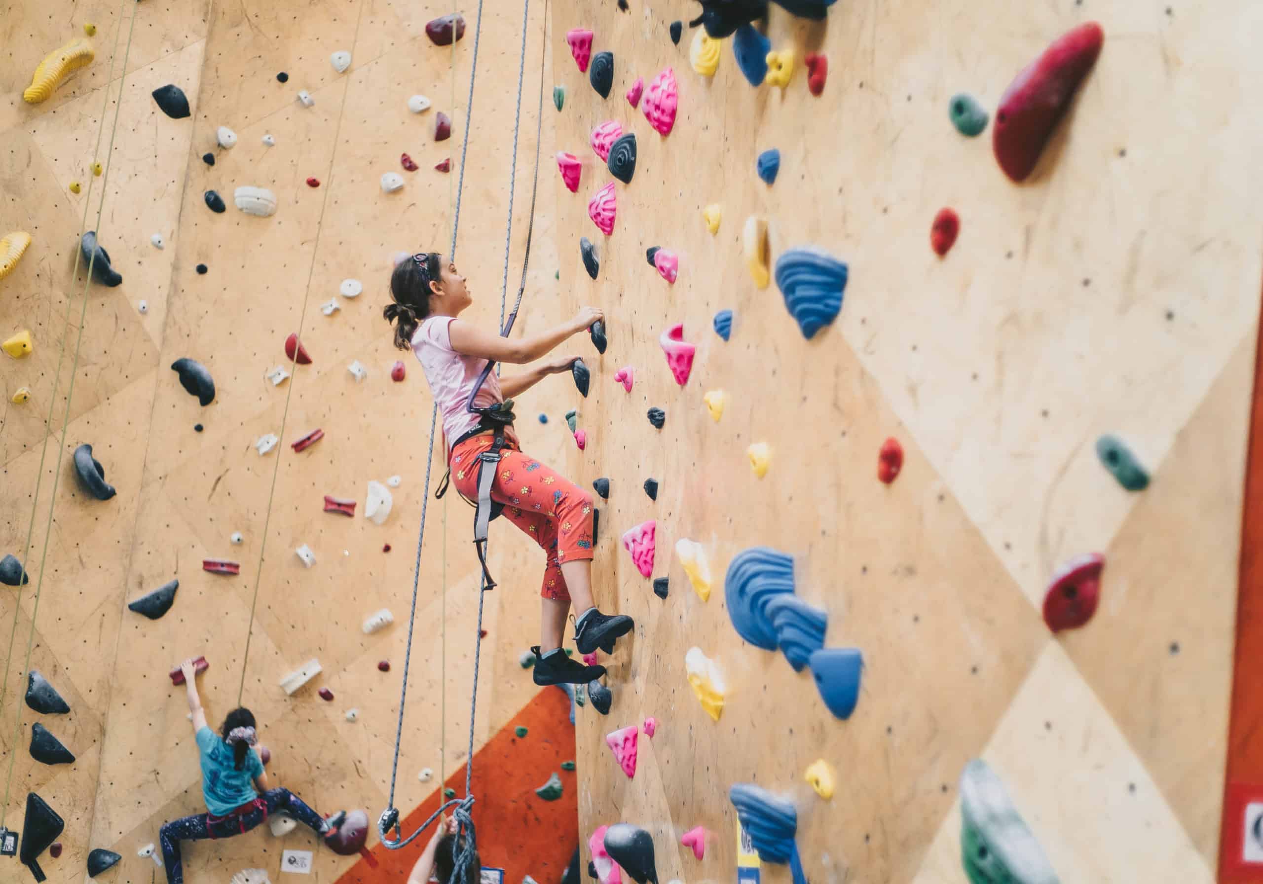 WADHWA WISE CITY Amenities - rock climbing wall